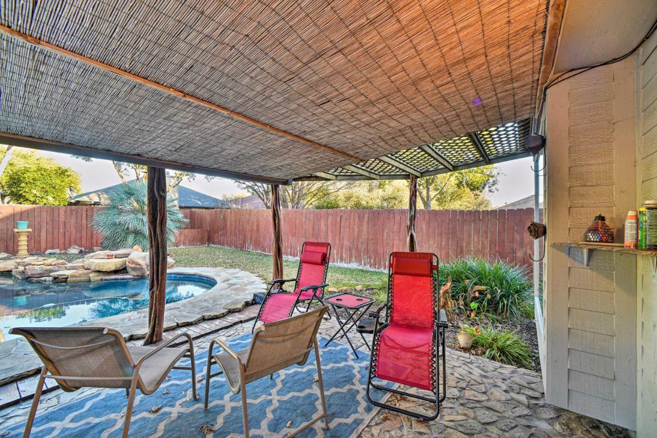 Peaceful San Antonio Oasis With Private Pool And Grill Villa Екстериор снимка